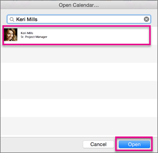 outlook 2016 for mac manage multiple calendars